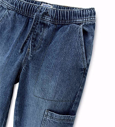 Джинсы-джоггеры с выбеленным эффектом от бренда Original Marines