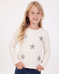 Лонгслив Silver Stars от бренда Boboli