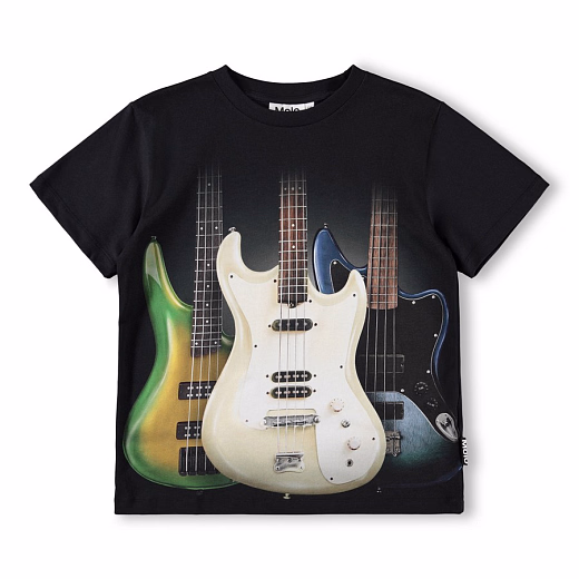 Футболка Riley Bass Guitars от бренда MOLO Черный
