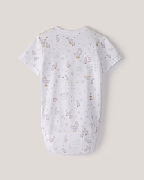 Набор боди кимоно 3 шт в розовом цвете и с принтом от бренда Anna Leon