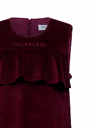 Платье Burgundy velvet от бренда Trussardi