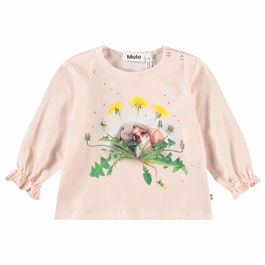 Лонгслив Elina Rabbit Friends от бренда MOLO