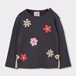 Лонгслив Flora print от бренда Boboli