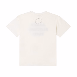 Футболка Slogan Graphic от бренда Stella McCartney kids Молочный