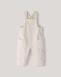 Полукомбинезон из фактурной ткани с подкладом от бренда Anna Leon