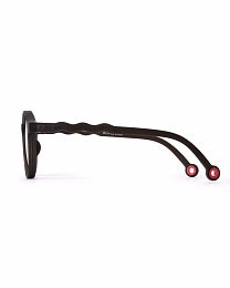 Очки JUNIOR Oval Sunglasses-Classic Olivio-Squid Black от бренда Olivio and Co