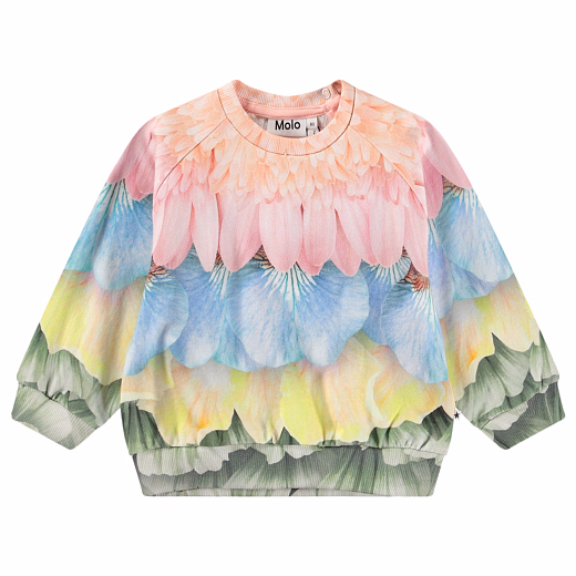 Свитшот Disc Petal Rainbow от бренда MOLO