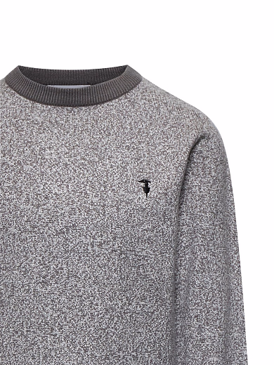 Джемпер меланж от бренда Trussardi