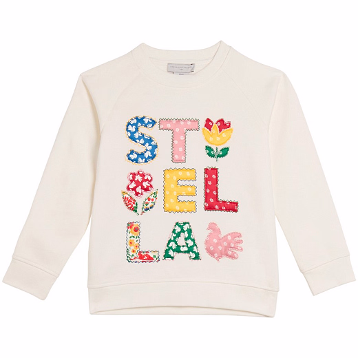 Свитшот Color Stella Logo от бренда Stella McCartney kids