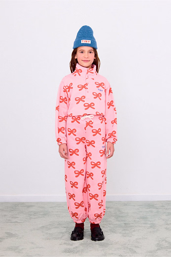 Джоггеры WORMS MOCKNECK от бренда Tinycottons