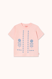 Футболка Roses and Diamonds от бренда Tinycottons Розовый