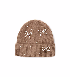 Шапка с бантами из жемчужин от бренда Original Marines