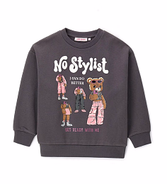 Свитшот No Stylist от бренда Original Marines