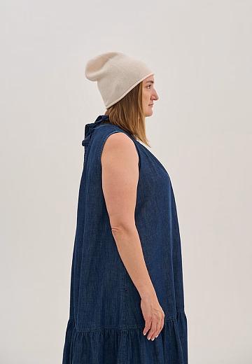 Шапка Boone cashmere creme от бренда Peppihat