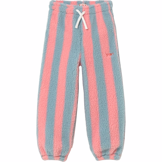 Джоггеры Stripes Pink-Blue от бренда Tinycottons