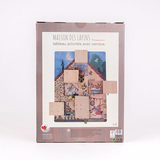 Бизиборд Rabbit house от бренда Egmont Toys
