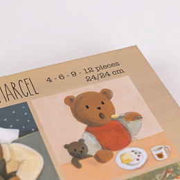 Пазл "Мишка Марсель" от бренда Egmont Toys