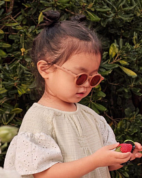 Очки TODDLER Oval Sunglasses-Gelato Summer-Chocolate от бренда Olivio and Co