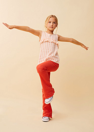 Майка ruffle stripes от бренда Sproet & Sprout