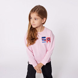 Свитшот пудрового цвета от бренда SONIA RYKIEL