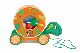 Каталка на веревочке - сортер Черепаха от бренда SEVI