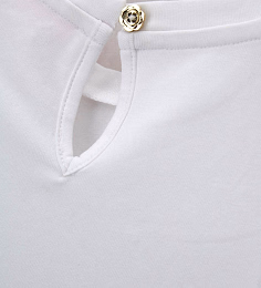 Футболка Be happy от бренда Original Marines Белый