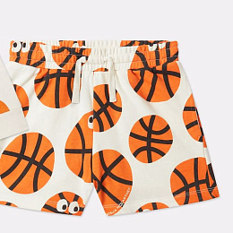 Шорты Basketball Print от бренда Stella McCartney kids