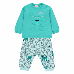 Свитшот и джоггеры Cat and turtle от бренда Boboli