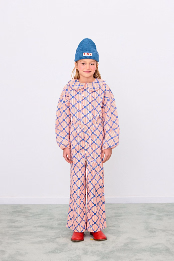 Блузка FLOWER GRID от бренда Tinycottons