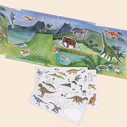 Магнитная игра "Динозавры" от бренда Egmont Toys