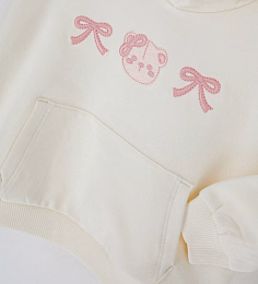 Толстовка молочного цвета от бренда Original Marines