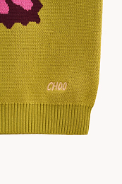 Жилет Flower от бренда CHOOCHOO