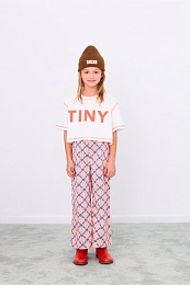 Штаны FLOWER GRID от бренда Tinycottons