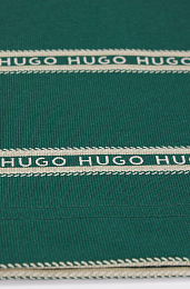 Футболка Logo Stripes от бренда HUGO Зеленый