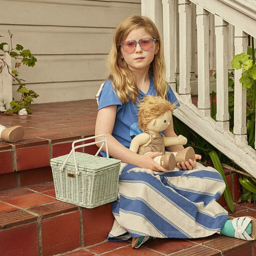 Корзинка Piki Vintage Blue от бренда Olli Ella