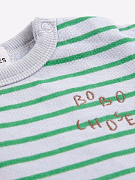 Свитшот Green stripes от бренда Bobo Choses