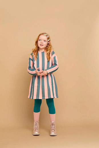 Колготки colourblock shady green от бренда Sproet & Sprout