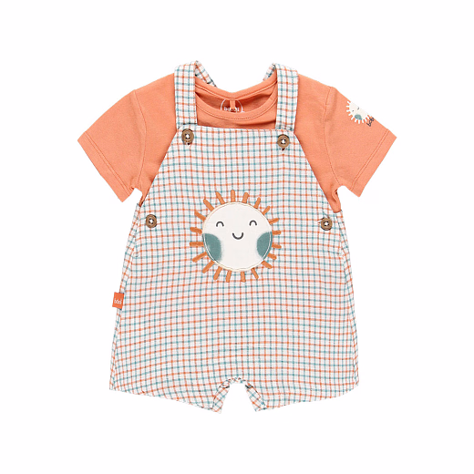 Футболка и комбинезон Sunny smile от бренда Boboli