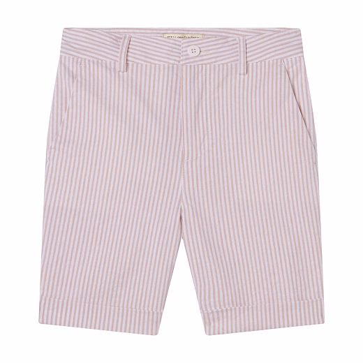 Шорты прямые в полоску от бренда Stella McCartney kids