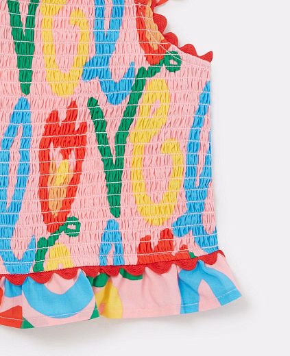 Топ Graphic Love от бренда Stella McCartney kids