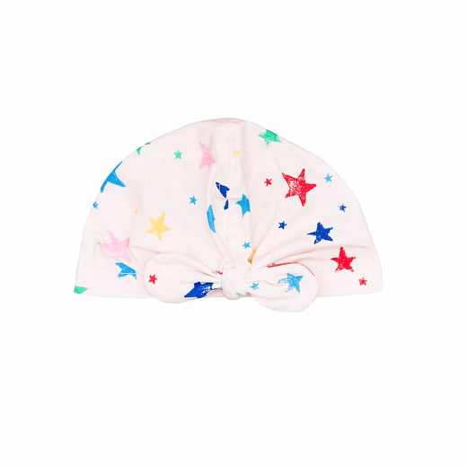 Тюрбан с красными пятнами от бренда Noe&Zoe