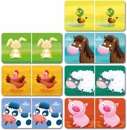 Домино «Ферма» от бренда Apli Kids