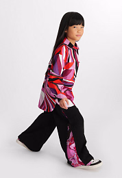 Штаны Black Orchidee от бренда Emilio Pucci