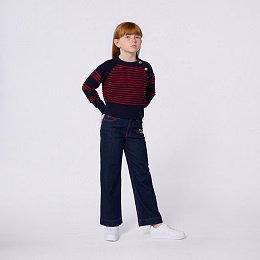 Джинсы с контрастной строчкой от бренда SONIA RYKIEL