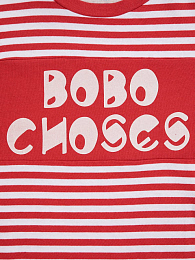 Лонгслив Red stripes от бренда Bobo Choses