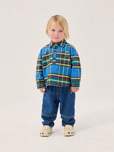Рубашка Plaid от бренда Bobo Choses