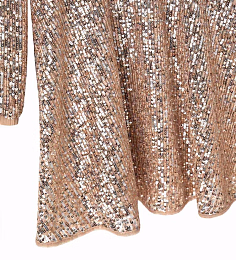 Платье Gold в пайетках от бренда Original Marines