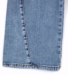 Джинсы-клеш синего цвета от бренда Original Marines