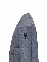 Бомбер с накладными карманами от бренда Trussardi