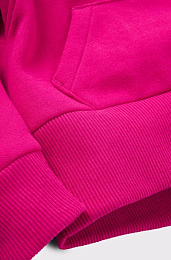 Худи кроп Logo Pink от бренда HUGO